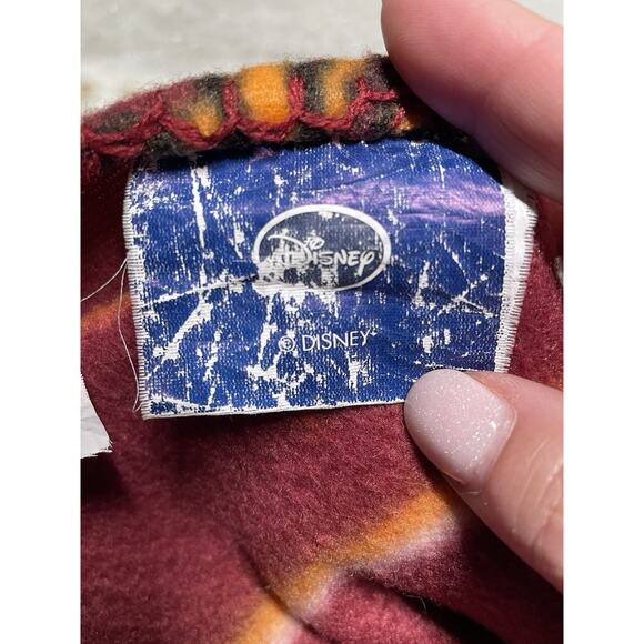 Virginia Tech Hokies VT Mickey Mouse Fleece Throw Lap Blanket Collaboration - Picture 8 of 9